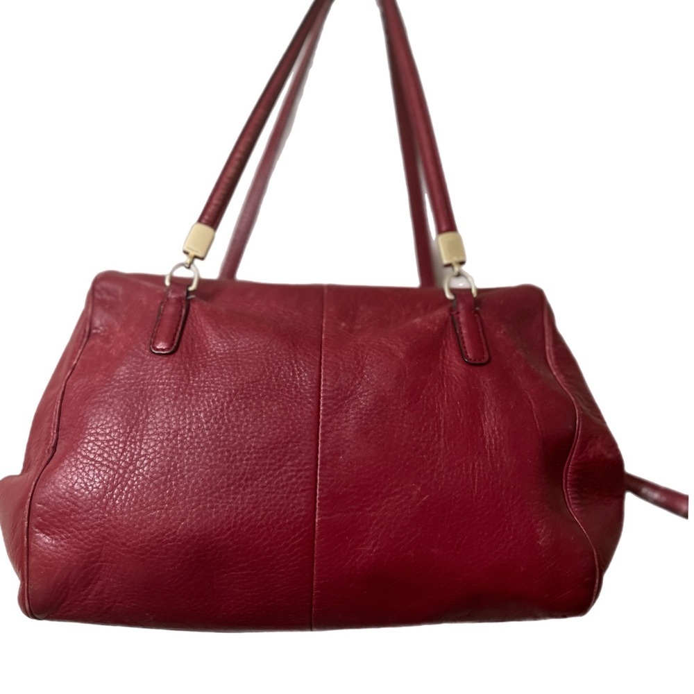 COACH MADISON MADELINE EAST/WEST SATCHEL IN LEATHER 25166 - Picture 2 of 9